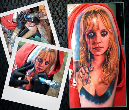 Tattoos - plant terror portrait tattoo - 62971